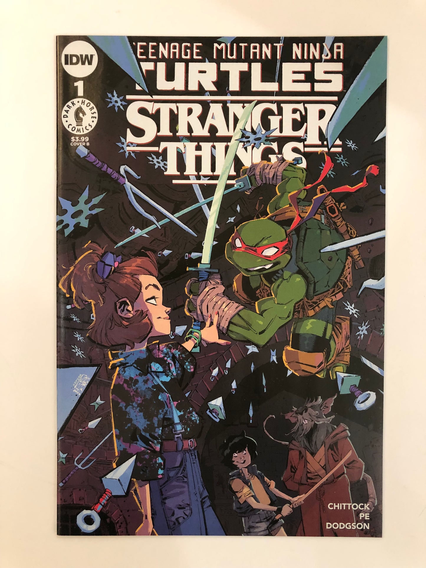 Teenage Mutant Ninja Turtles Stranger Things #1-4 Complete Set