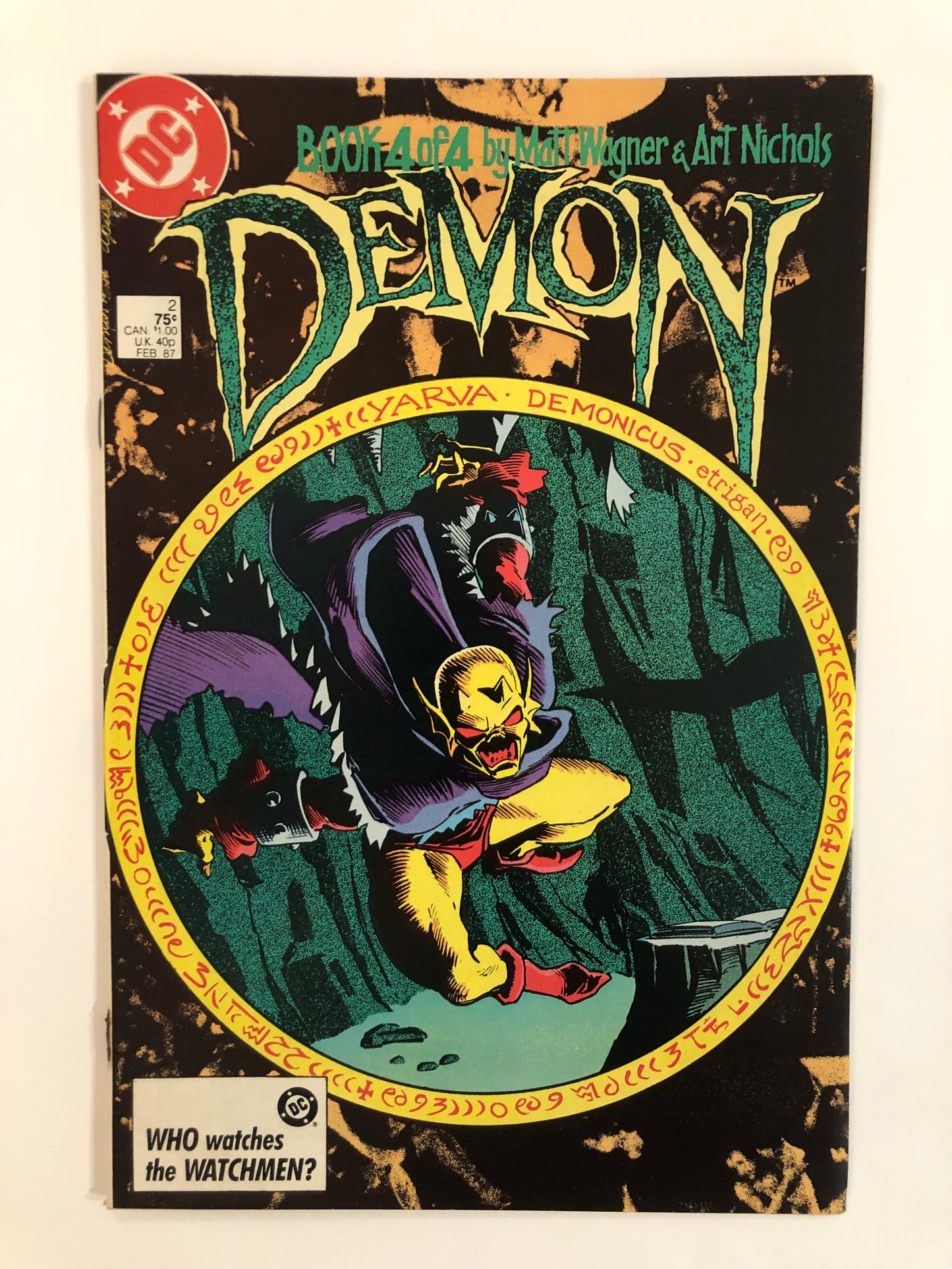 Demon #1-4 Complete Second Series