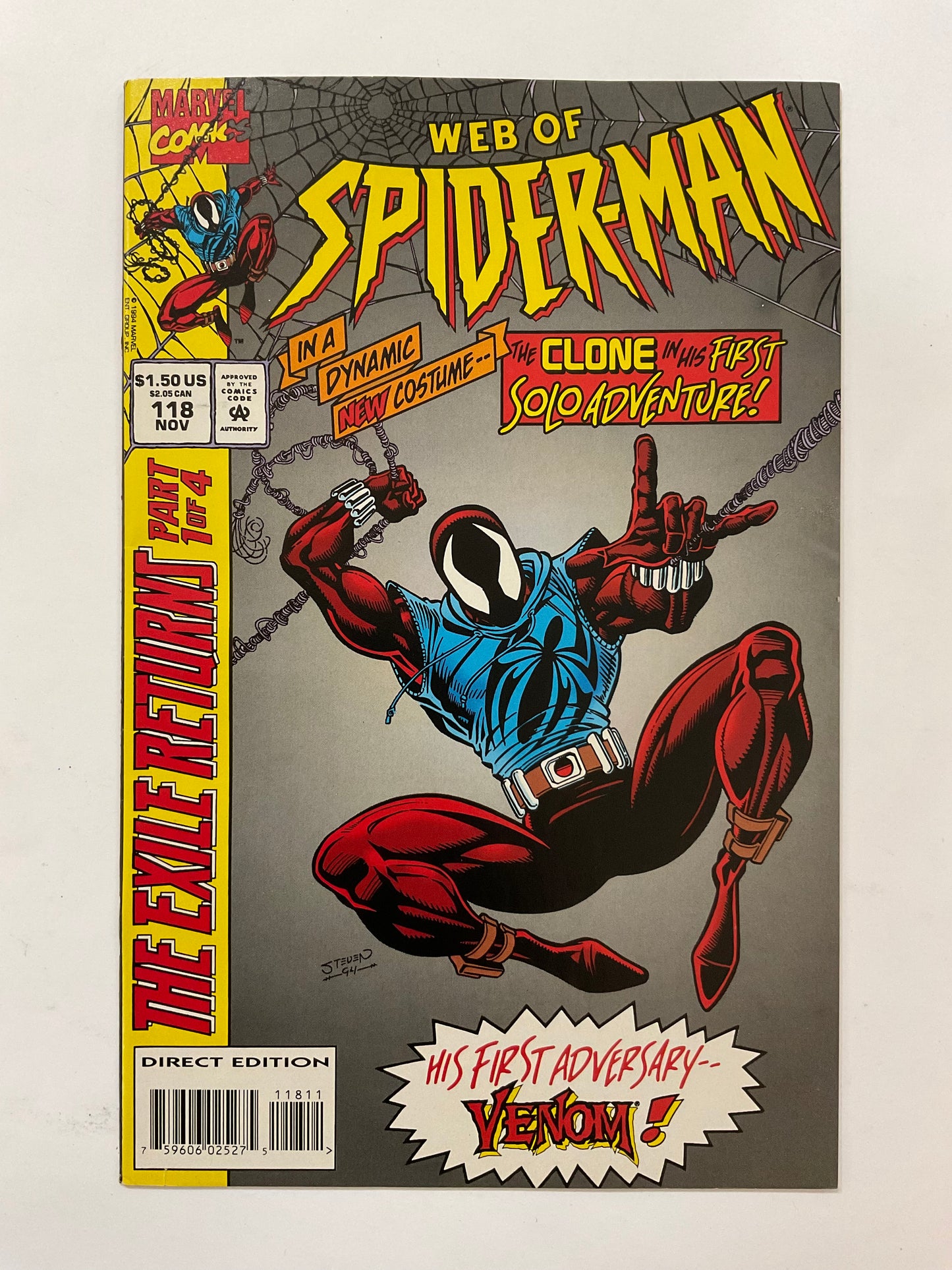 Web of Spider-Man (1985) #118