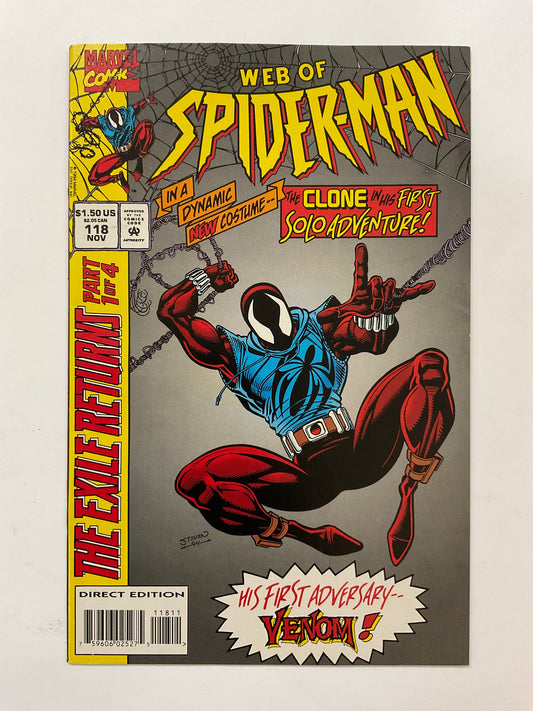 Web of Spider-Man (1985) #118