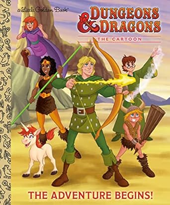 Dungeons & Dragons Adventure Begins Little Golden Book