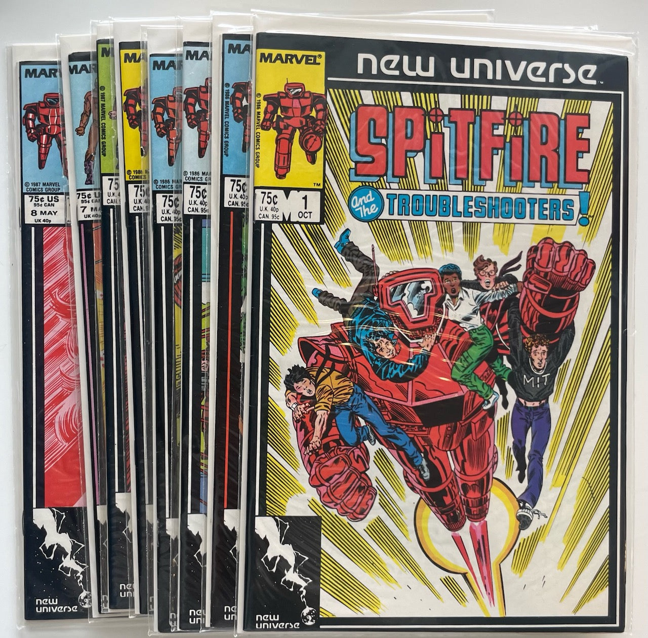 Spitfire and the Troubleshooters #1-8 Set