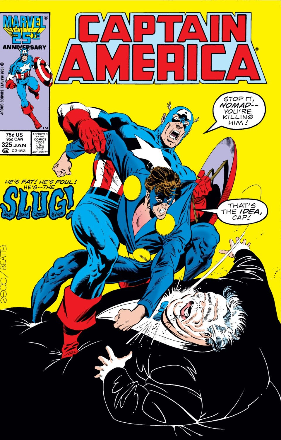 Captain America #325