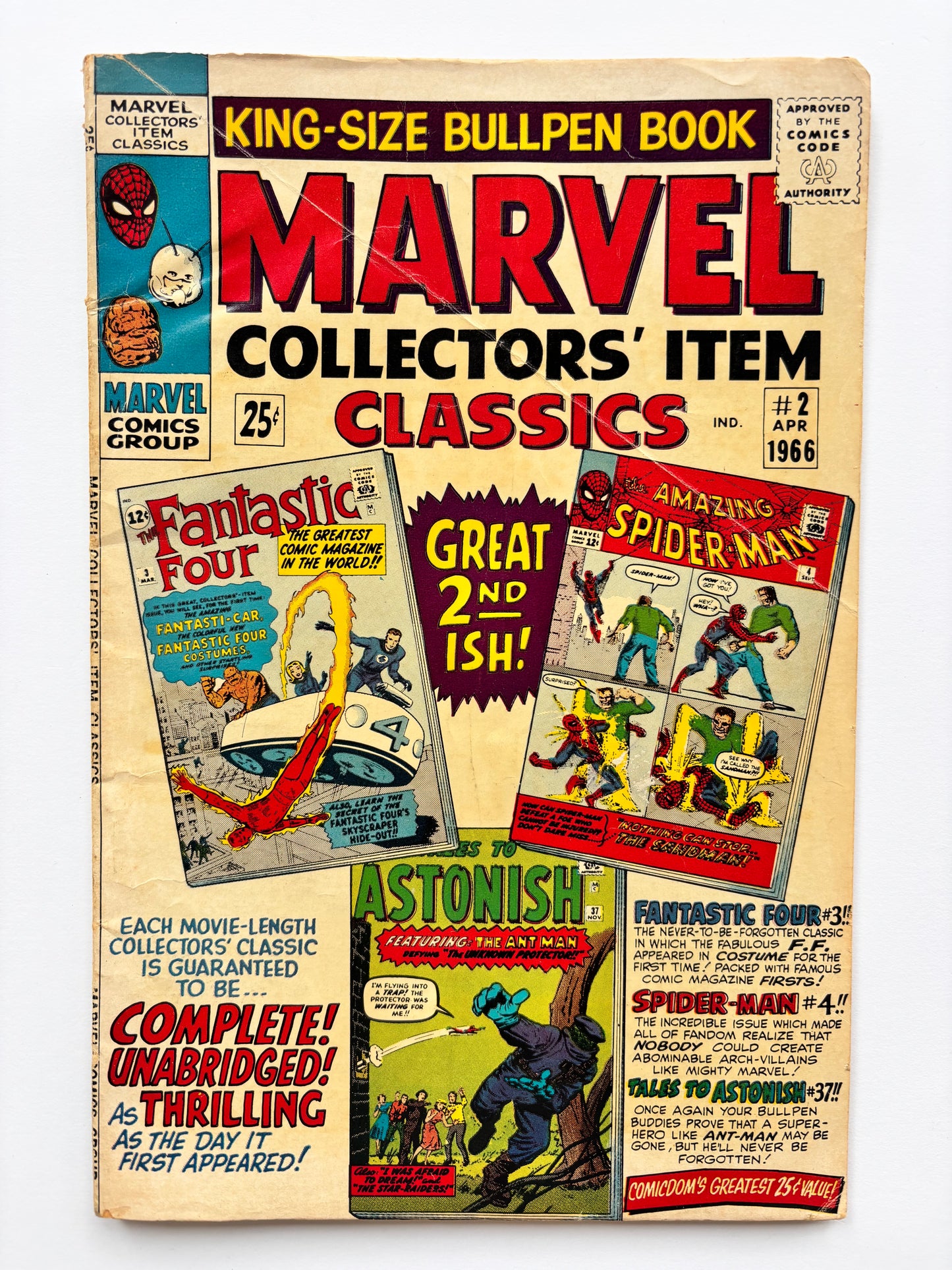 Marvel Collectors’ Item Classics (1966 Series) #2