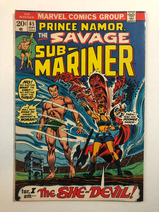 Sub-Mariner (1973) #65