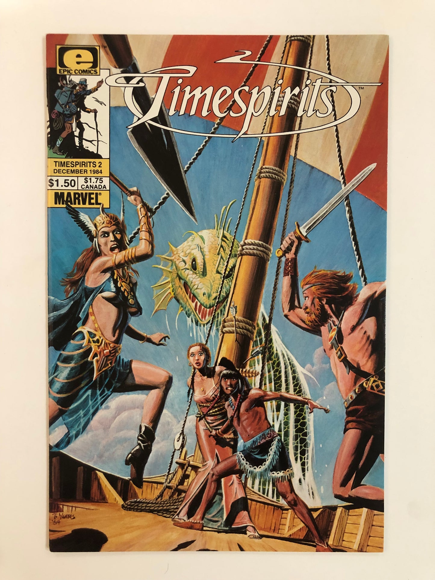 Timespirits (1984) Complete Set #1-8