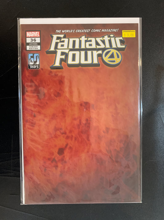 Fantastic Four #36 Blank Variant