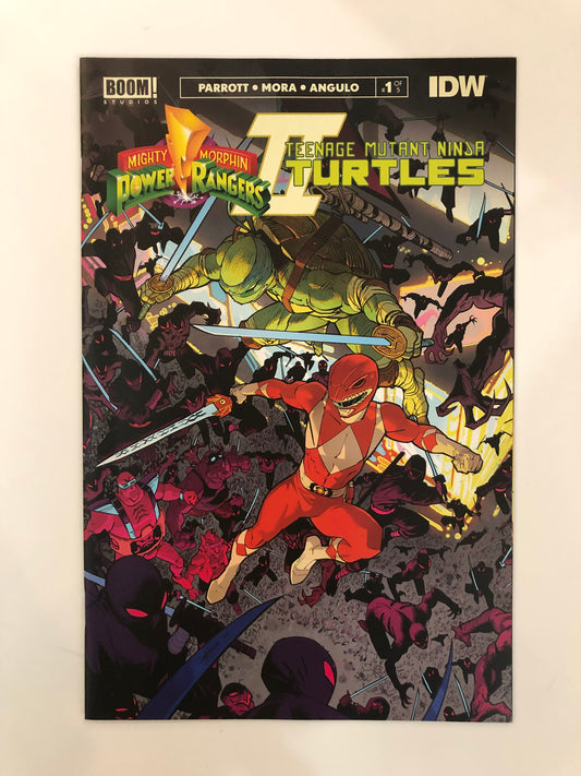 Mighty Morphin Power Rangers Teenage Mutant Ninja Turtles II #1-5 Complete Set