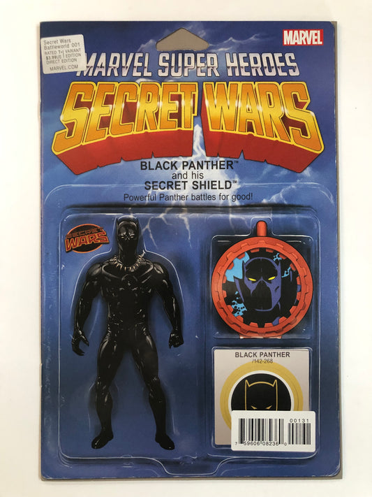 Secret Wars Battleworld #1 (2015) Cvr C Action Figure Variant