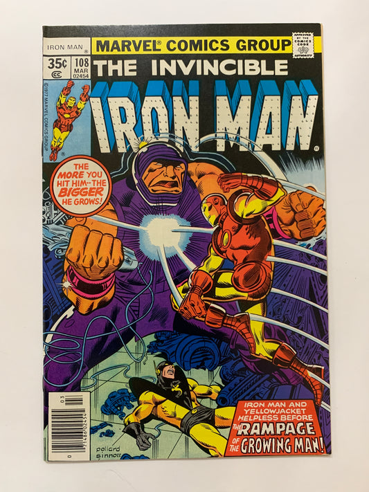 Iron man #108