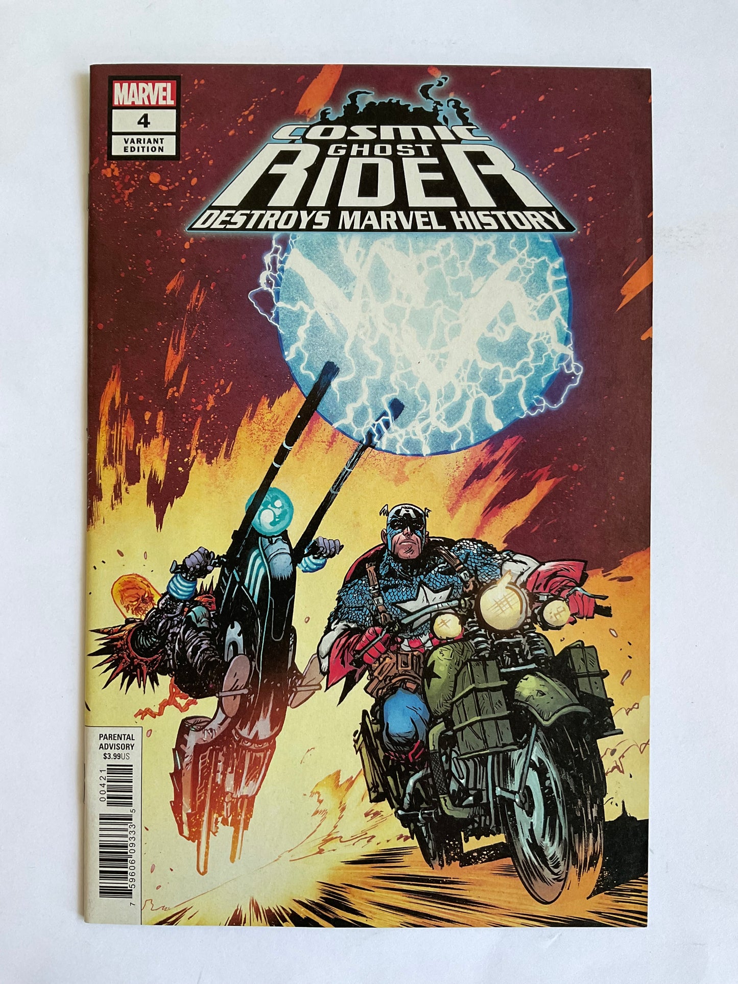 Cosmic Ghost Rider Destroys Marvel History #4 Variant Cover