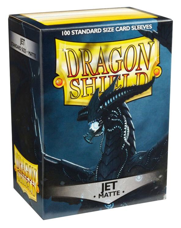 Dragon Shield Matte Card Sleeves - Jet