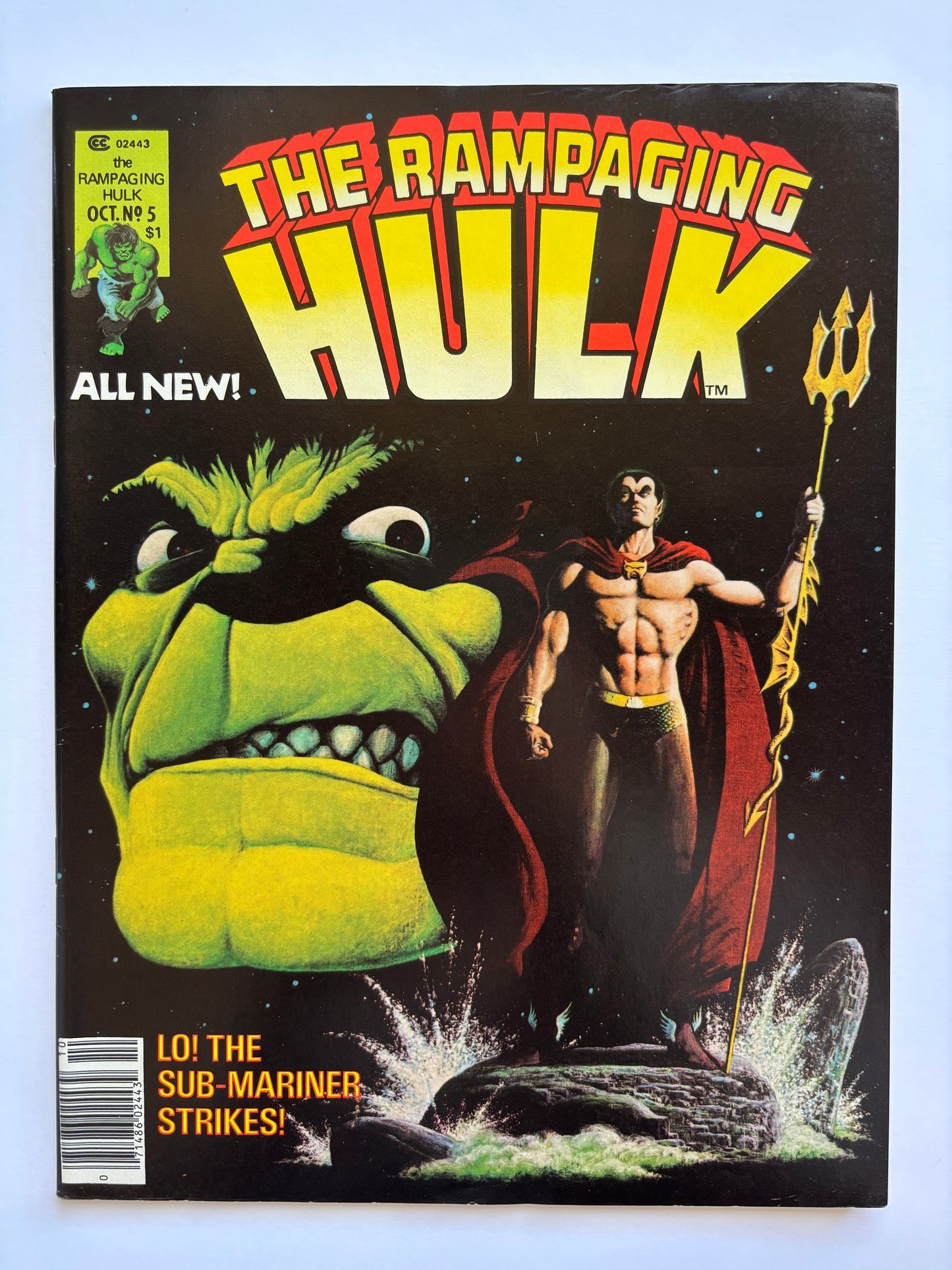 Rampaging Hulk (1977 Magazine) #5