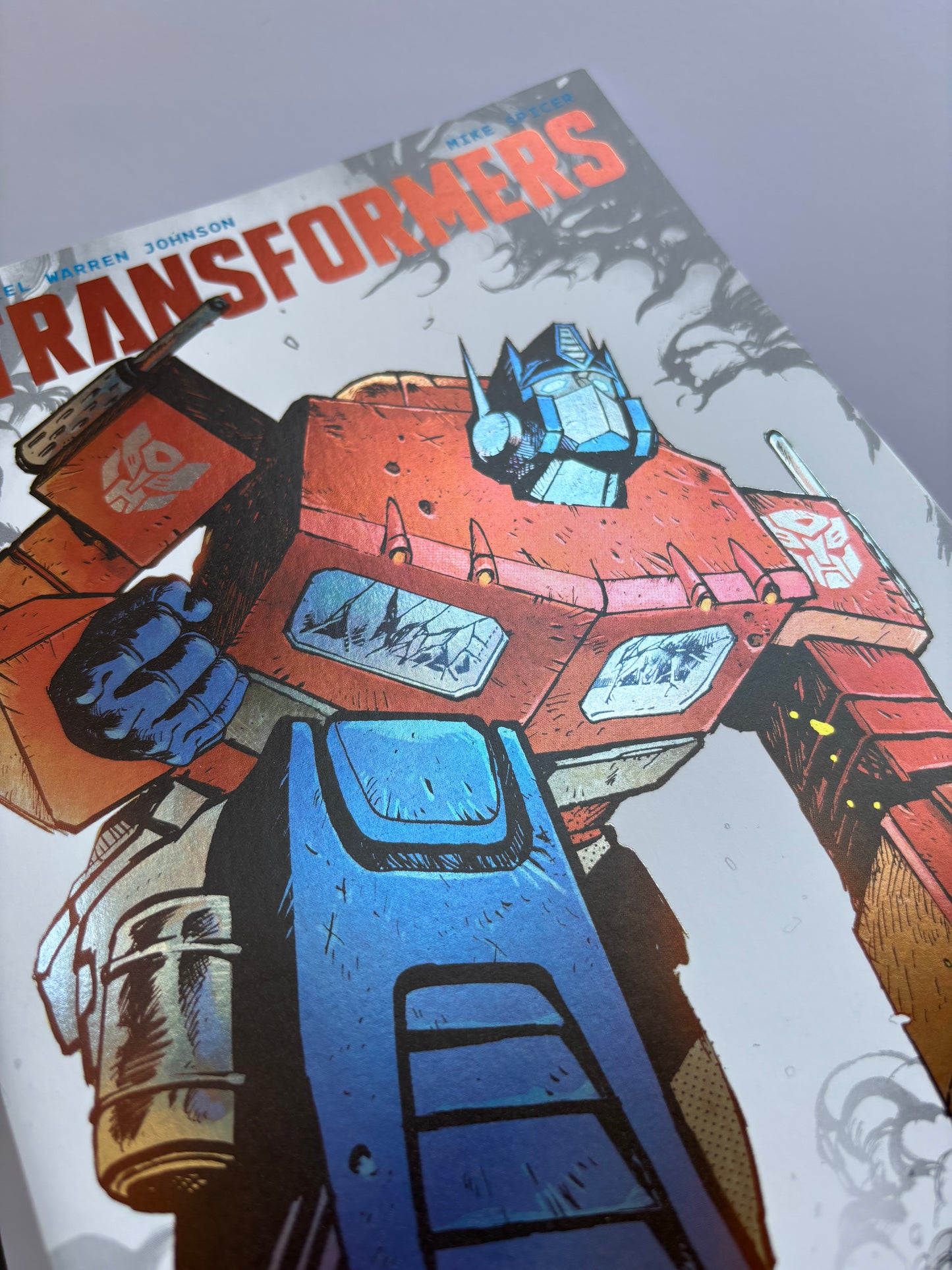 Transformers (2023) #1 Big Clutch Spot Foil Variant
