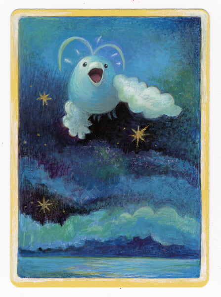 Secret Rare Trading Card Group Show Original Art