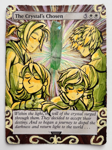 Secret Rare Trading Card Group Show Original Art