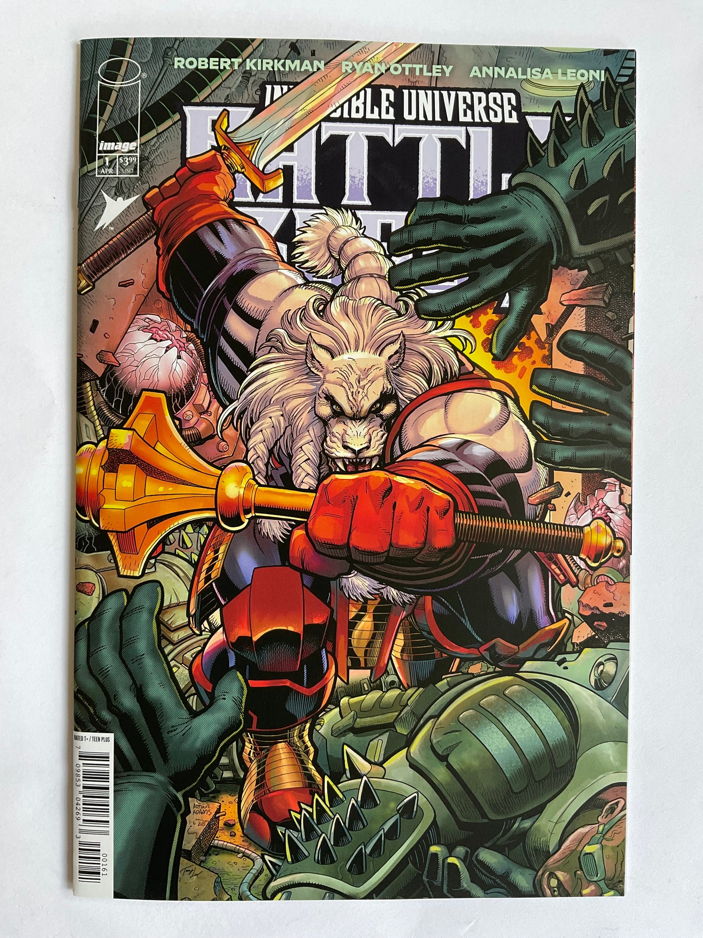 Invincible Universe Battle Beast #1 1:50 Arthur Adams Variant