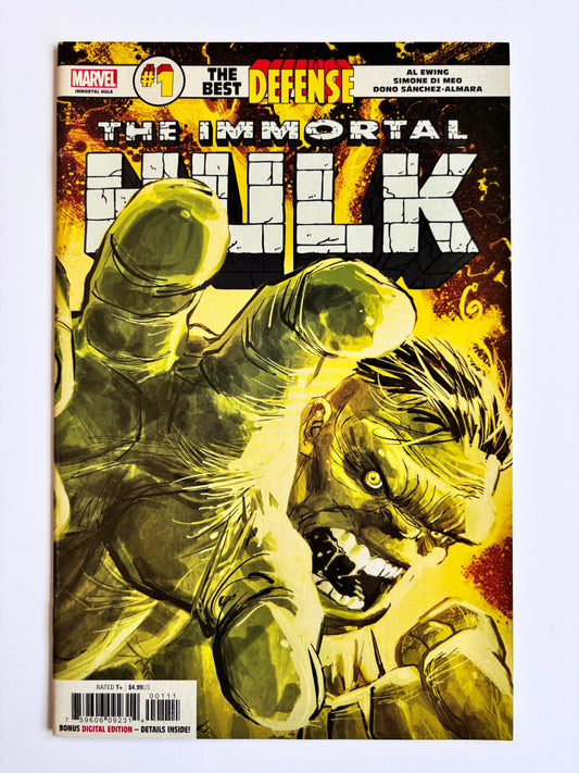 Immortal Hulk: The Best Defense (2018) #1