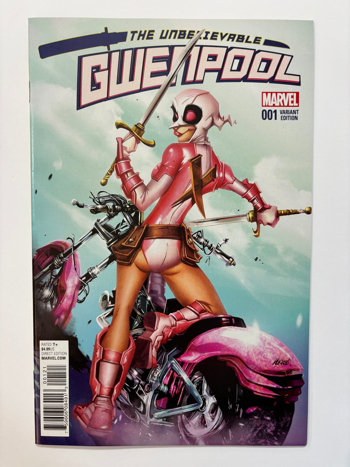 Unbelievable Gwenpool (2016 Series) #1 Cvr B Herrera 1:25 Variant