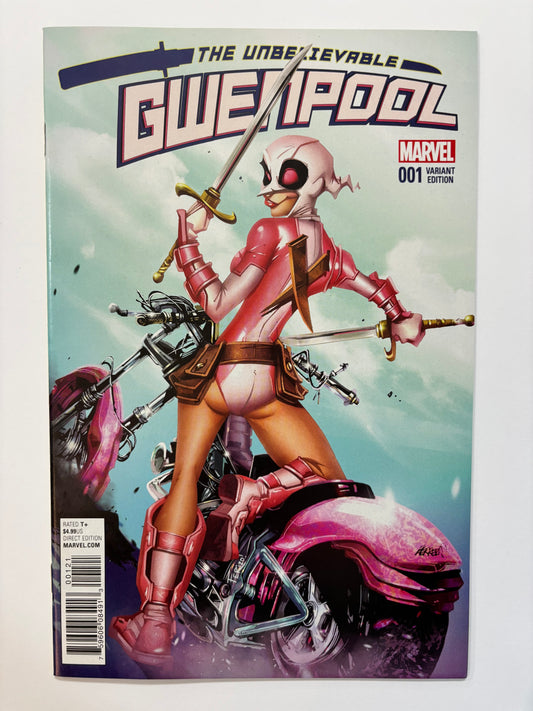 Unbelievable Gwenpool (2016 Series) #1 Cvr B Herrera 1:25 Variant