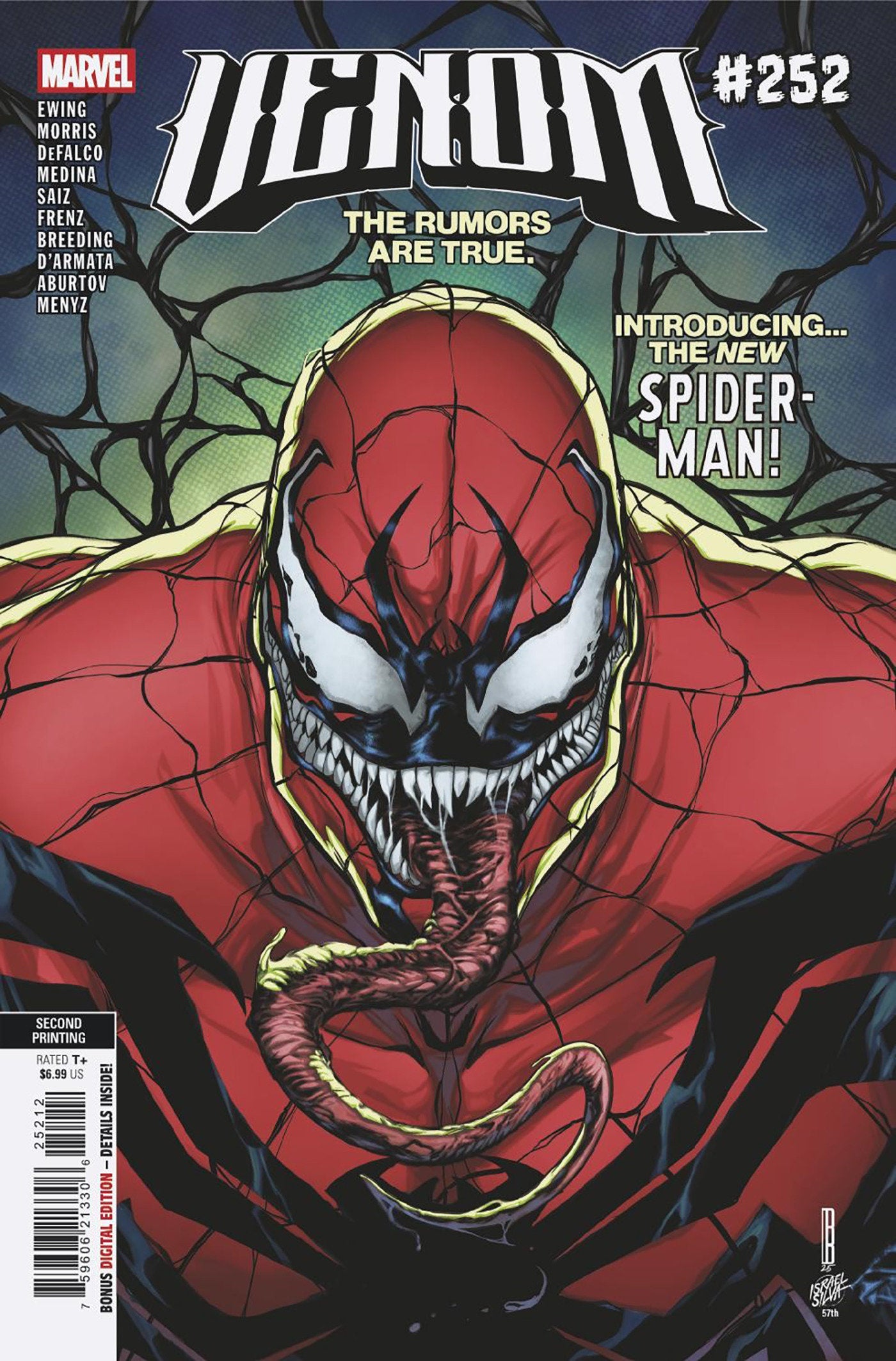 Venom #252 David Baldeon 2nd Printing Variant