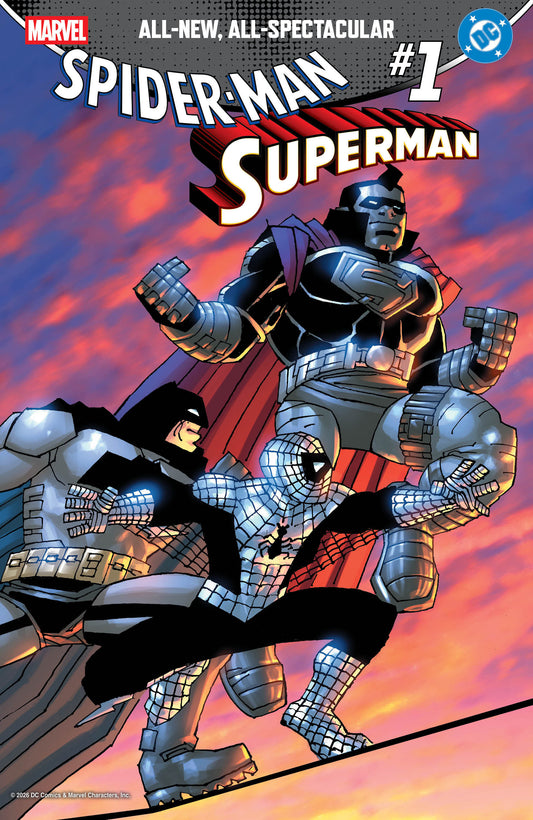 Marvel/DC: Spider-Man/Superman #1 Frank Miller 1:50 Variant