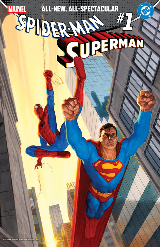 Marvel/DC: Spider-Man/Superman #1 E.M. Gist 1:25 Variant