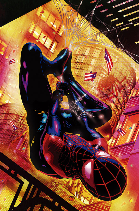 Miles Morales: Spider-Man #1 Aco Ratio Virgin 2nd Printing 1:25 Variant