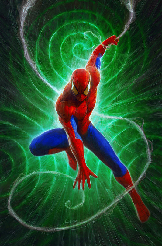 Amazing Spider-Man/Venom: Death Spiral #1 Dave Rapoza Spider-Man Full Art 1:25 Variant [Ds]