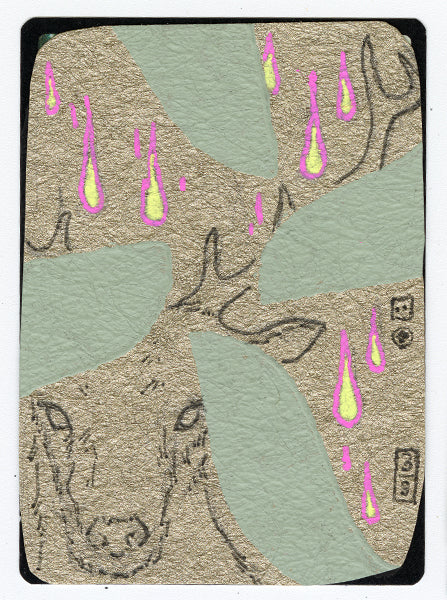 Secret Rare Trading Card Group Show Original Art