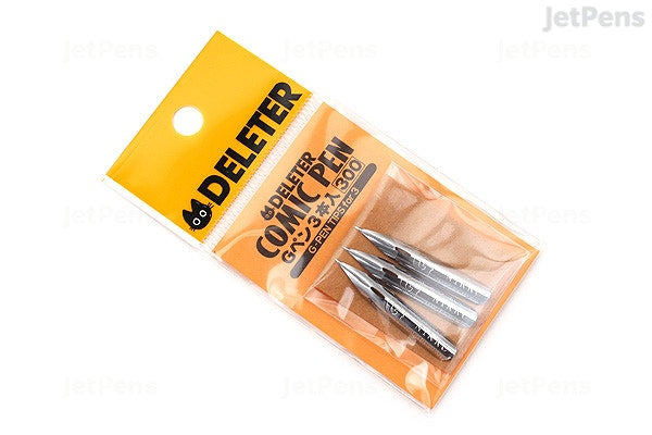 Deleter Comic Pen 300 Saji-Pen Tips (3 pk)