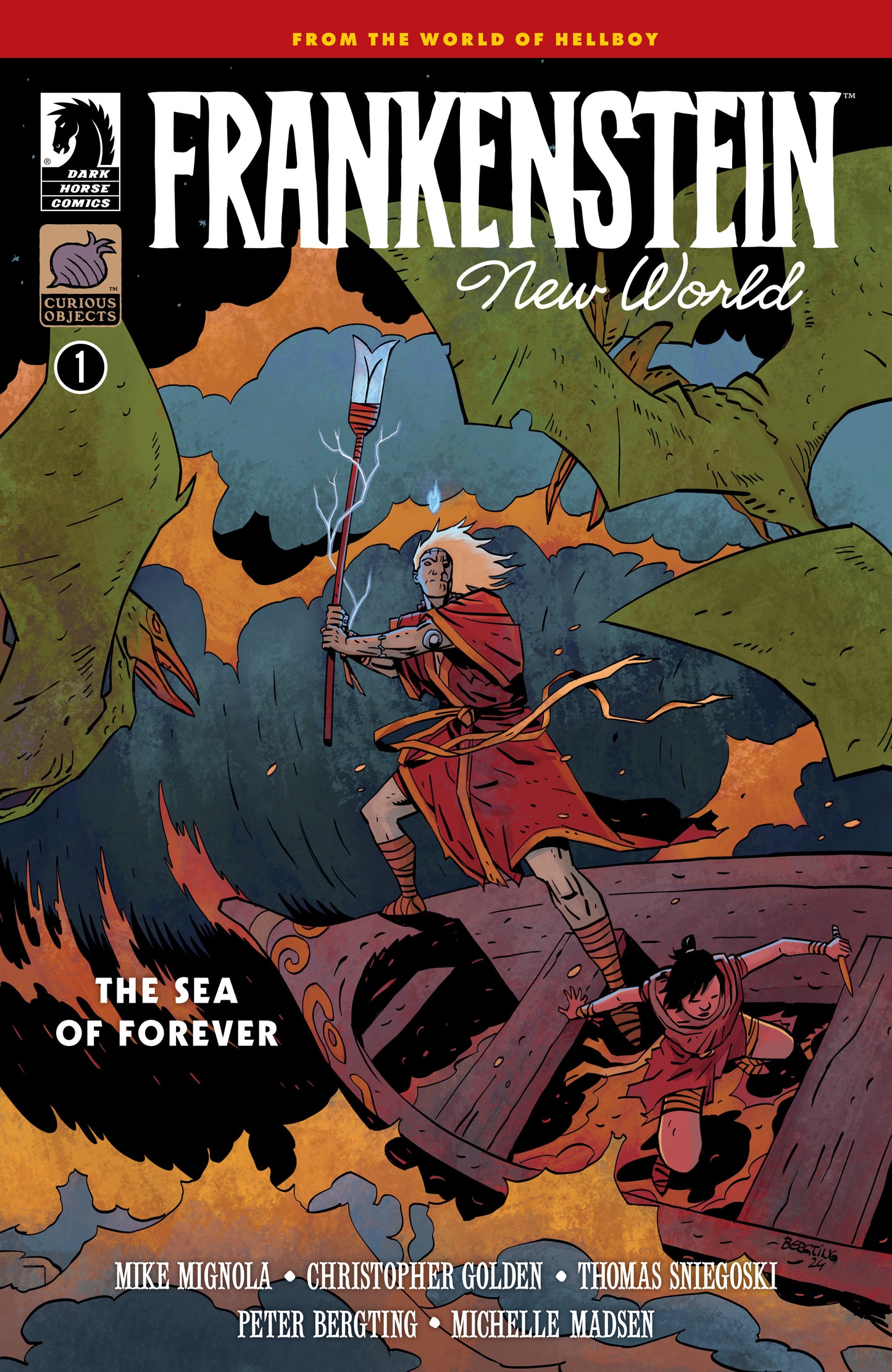 Frankenstein: New World--The Sea Of Forever #1 (Cover A) (Peter Bergting)