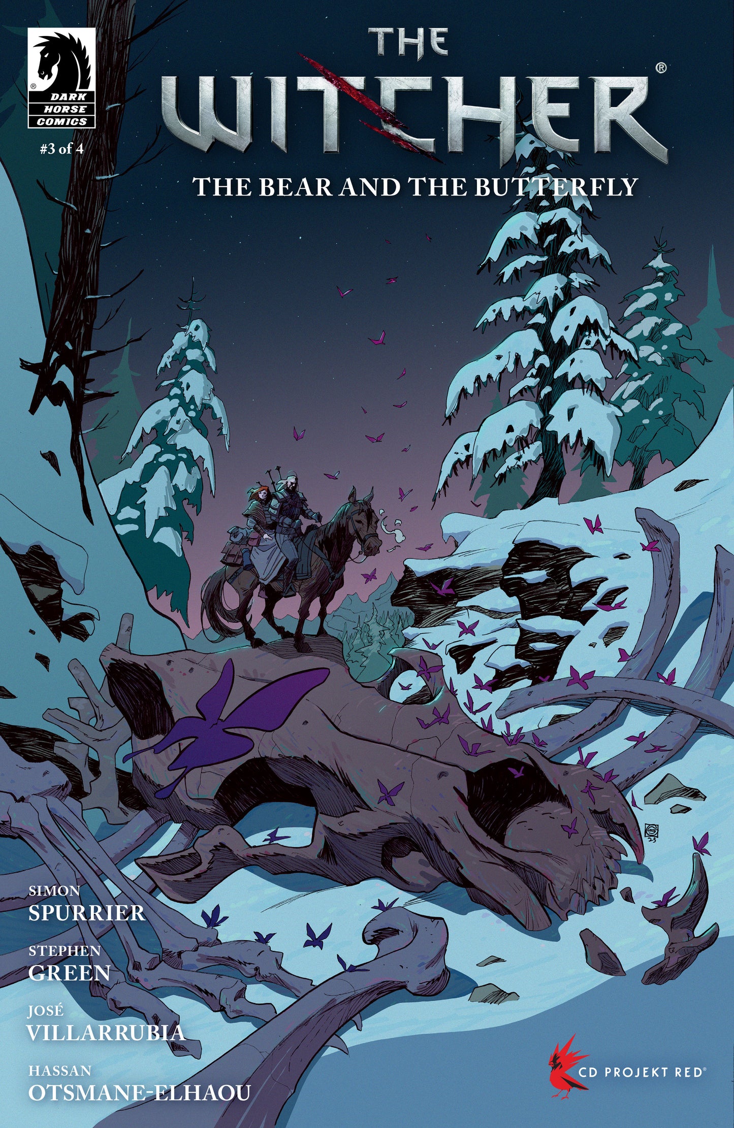 The Witcher: The Bear And The Butterfly #3 (Cover A) (Stephen Green)