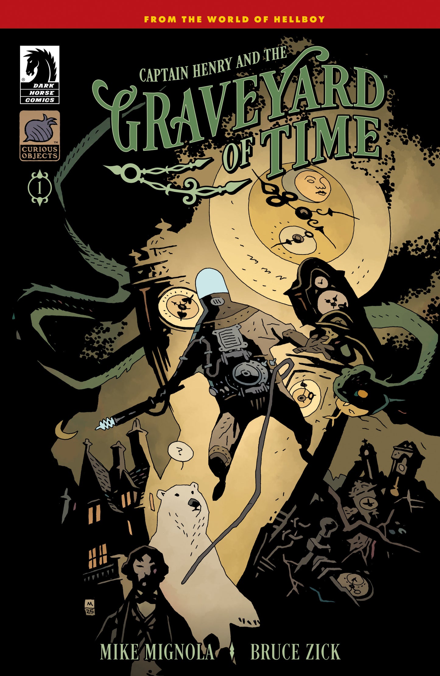 Captain Henry And The Graveyard Of Time #1 (Cover B) (Mike Mignola)