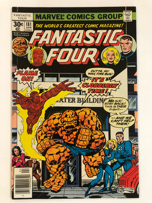Fantastic Four Vol 1 #181