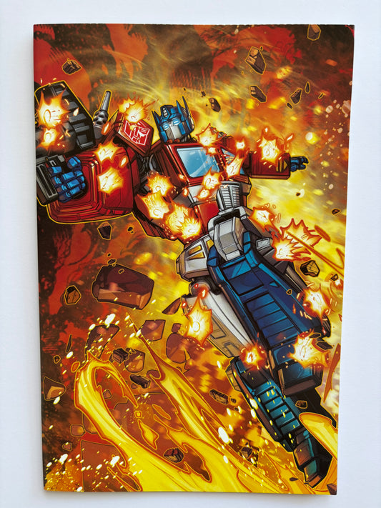Transformers (2023) #4 3rd Print Wraparound Variant