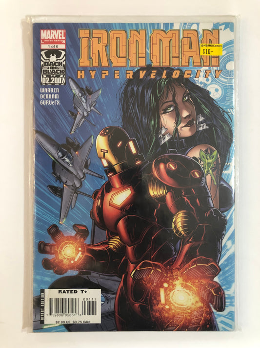 Iron Man Hypervelocity Complete Set #1-6