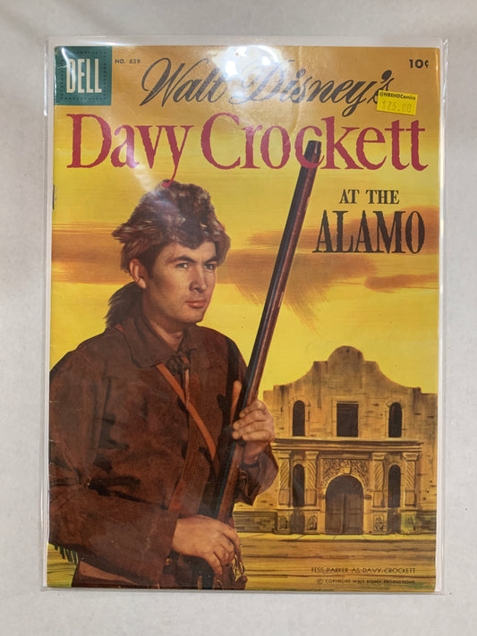 Dell #639 - Walt Disney’s Davy Crockett at the Alamo