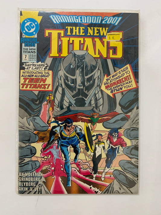 The New Titans #7 Annual
