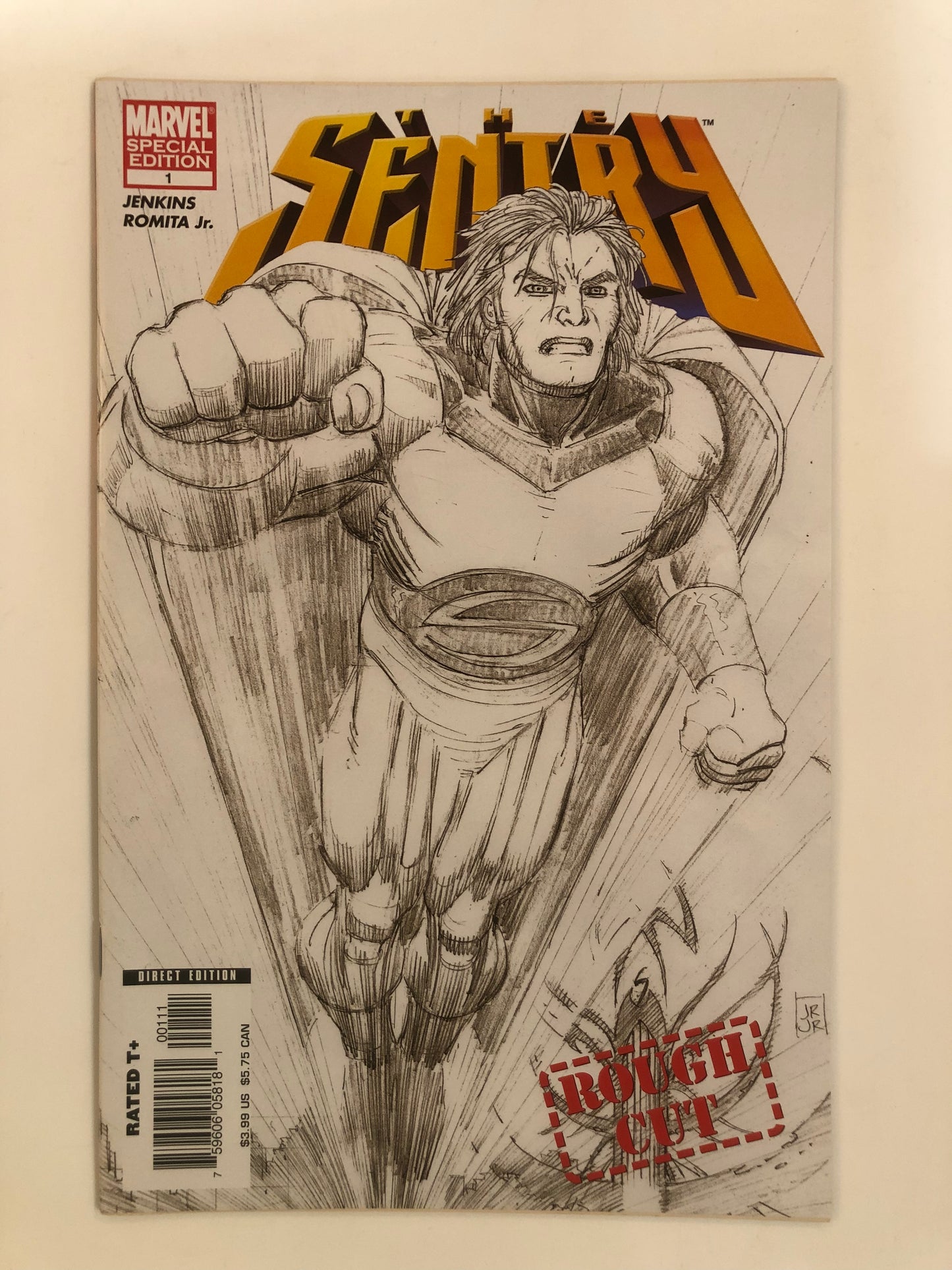 The Sentry #1 Rough Cut Special Edition