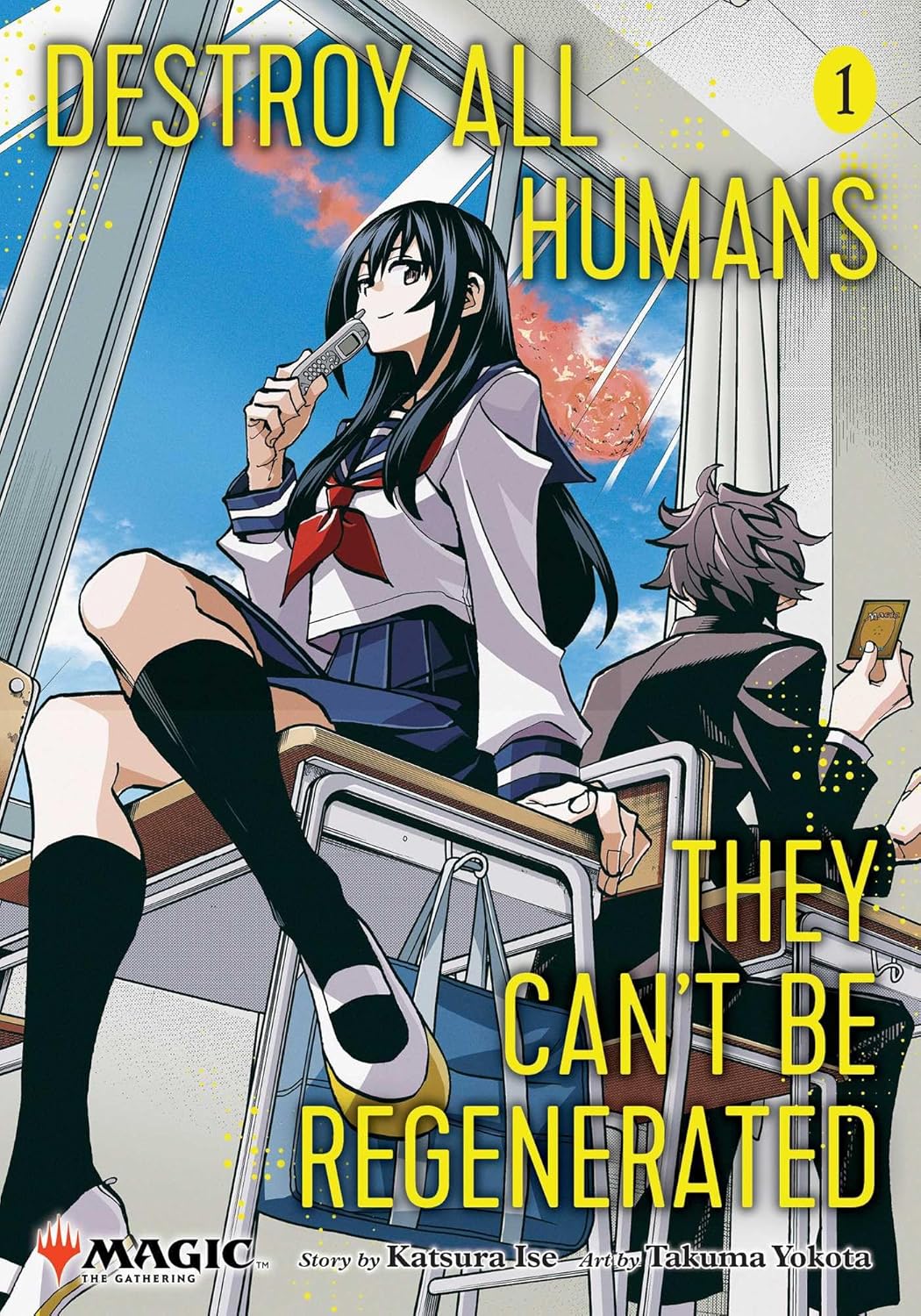 Destroy All Humans: They Cant Be Regenerated Magic The Gathering Manga Graphic Novel Volume 01