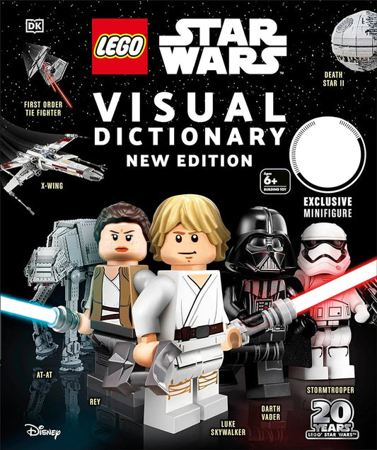Lego Star Wars Visual Dictionary New Edition W Minifigure