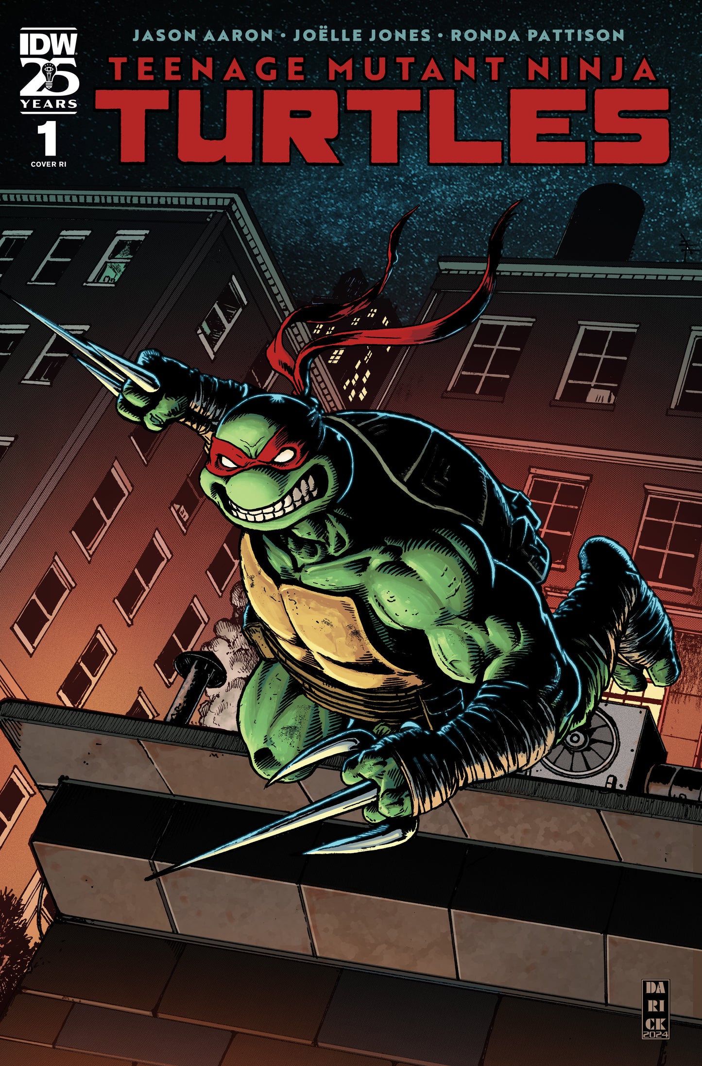 Teenage Mutant Ninja Turtles (2024) #1 Variant Ri (50) (Robertson)