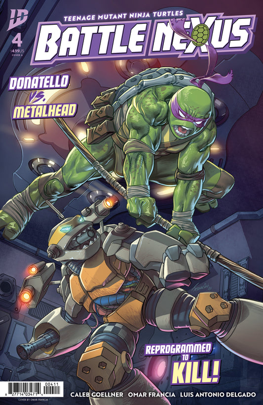Teenage Mutant Ninja Turtles: Battle Nexus #4 Cover A (Francia)