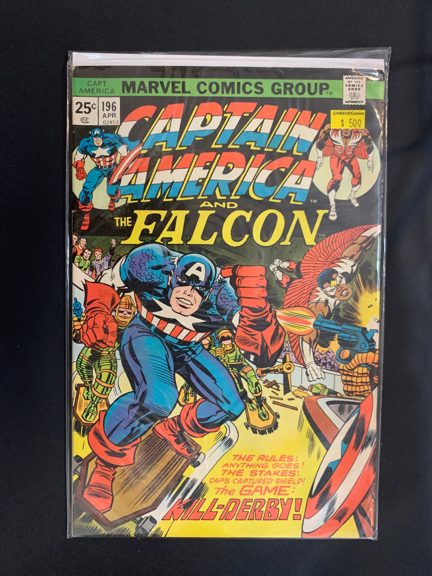 Captain America #196