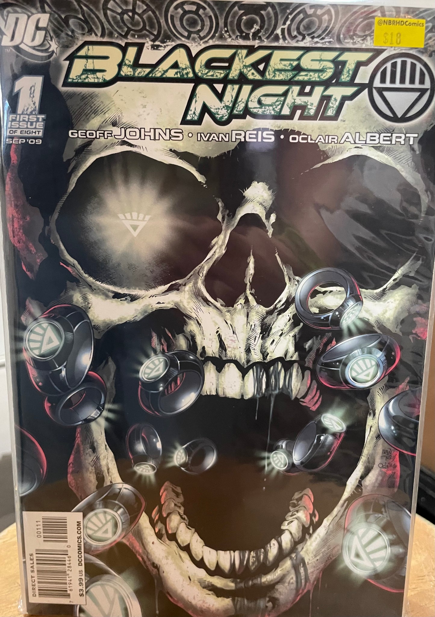 Blackest Night (#1-#8) BUNDLE