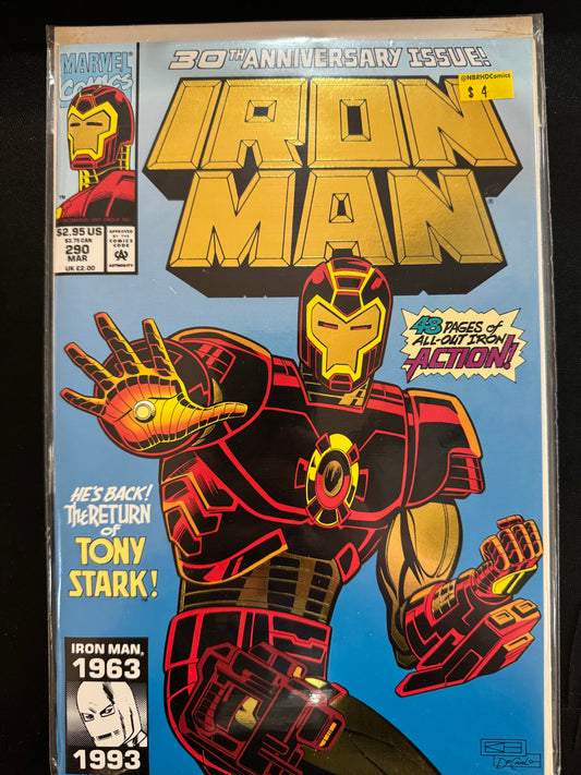 Iron Man #290 (Semi-Foil)