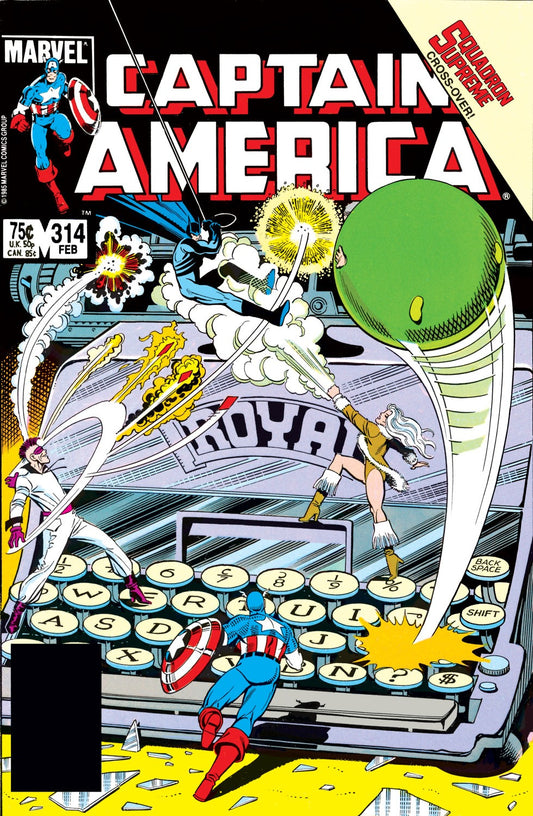 Captain America #314