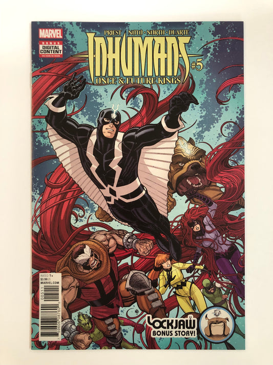 Inhumans Once and Future Kings (2017) #5