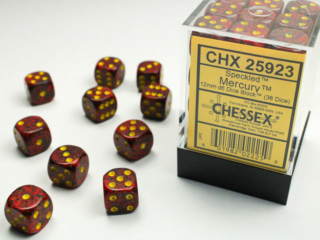Chessex Dice - Mercury (16mm Dice)